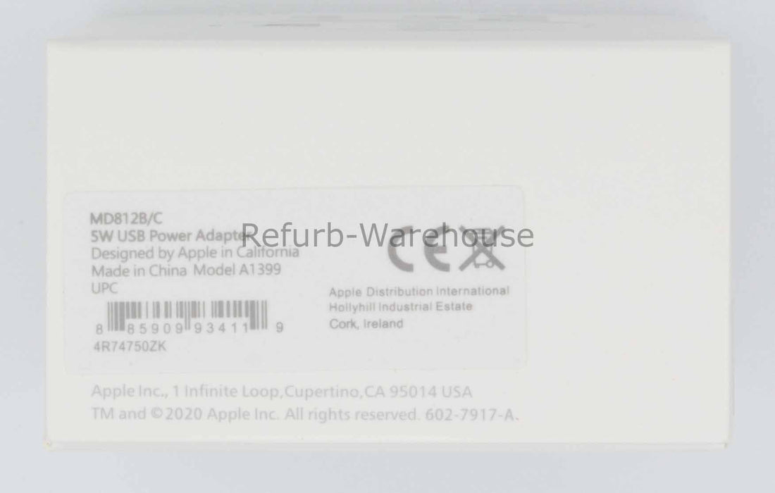 Apple 5W USB Power Adapter A1399