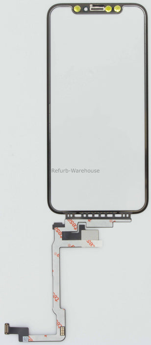 iPhone X Glass with Long Flex Touch and OCA